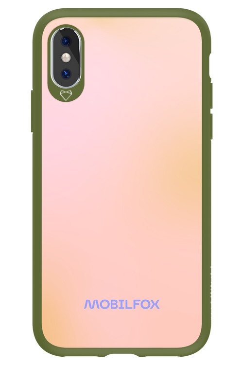 Pastel Peach - Apple iPhone X