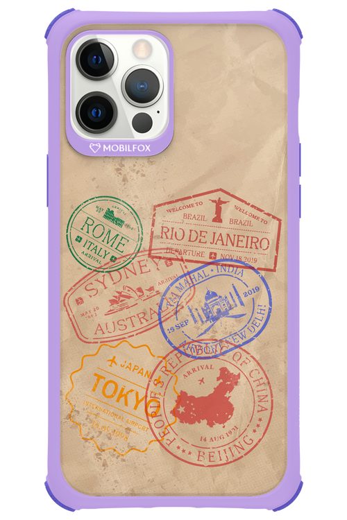 Travel Stamps 2.0 - Apple iPhone 12 Pro Max