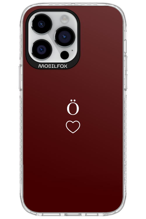 O Burgundia II 2.0 - Apple iPhone 14 Pro Max