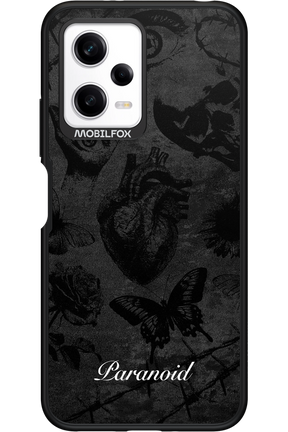 Paranoid (Black) - Xiaomi Redmi Note 12 5G