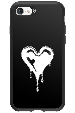 Heart Black - Apple iPhone 7
