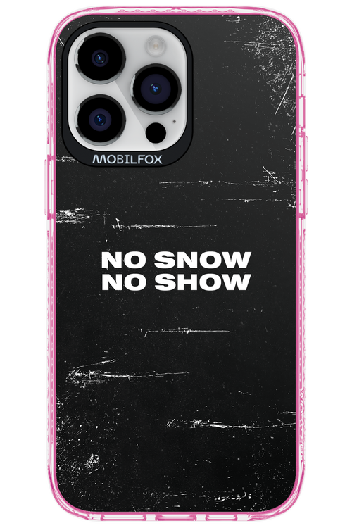 No snow, no show - Apple iPhone 14 Pro Max