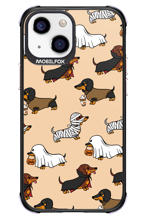 Scary Dachshund - Apple iPhone 13 Mini