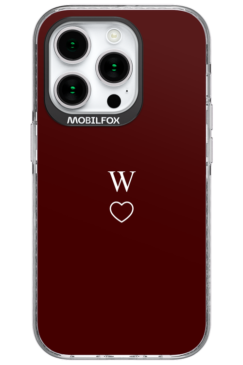 W Burgundia 2.0 - Apple iPhone 15 Pro