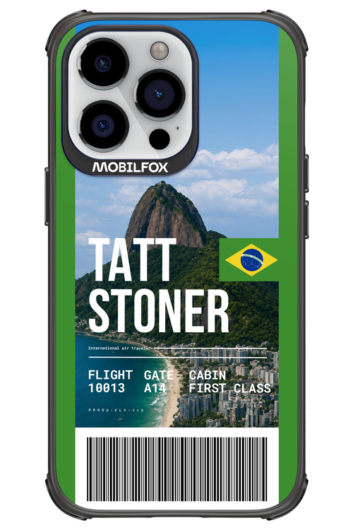 TATT STONER (fly ticket) 2.0 - Apple iPhone 13 Pro