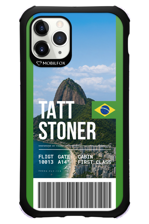 TATT STONER (fly ticket) 2.0 - Apple iPhone 11 Pro