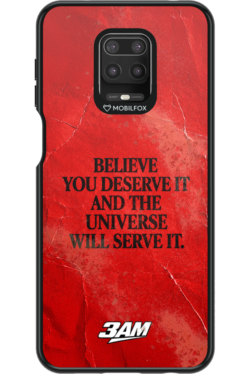 BELIEVE 2.0 - Xiaomi Redmi Note 9 Pro
