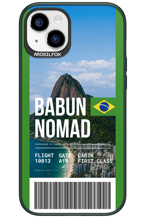 BABUN NOMAD (fly ticket) 2.0 - Apple iPhone 15 Plus