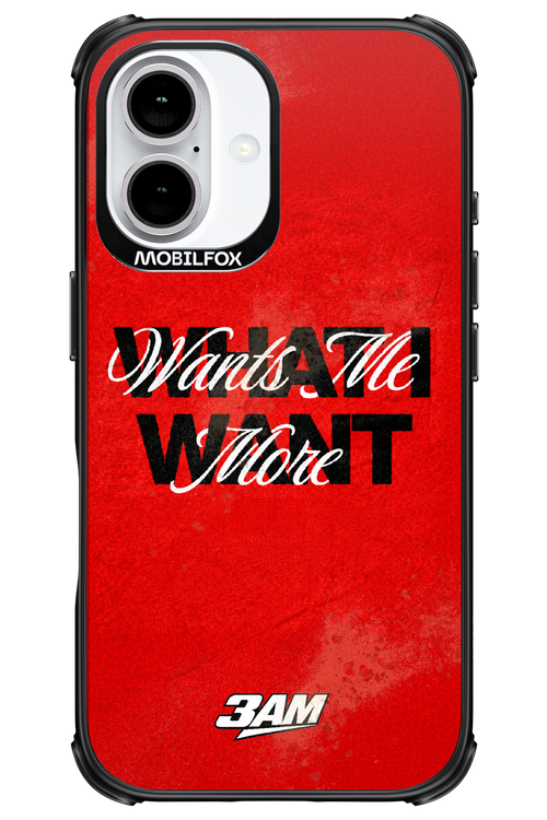 WHAT I WANT 2.0 - Apple iPhone 16