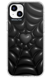 Black Spider Heart - Apple iPhone 14 Plus