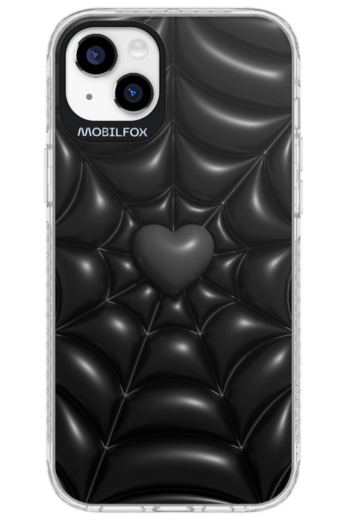 Black Spider Heart - Apple iPhone 14 Plus