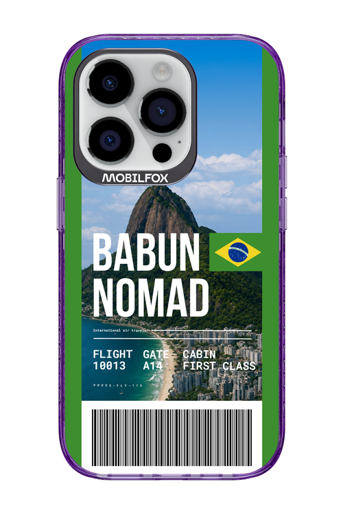 BABUN NOMAD (fly ticket) 2.0 - Apple iPhone 14 Pro