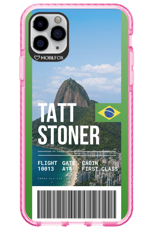 TATT STONER (fly ticket) 2.0 - Apple iPhone 11 Pro Max