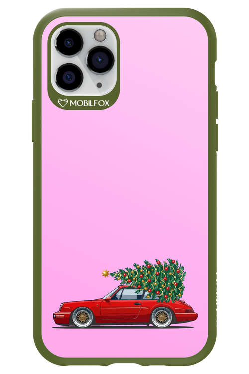 XMAS Car Pink - Apple iPhone 11 Pro