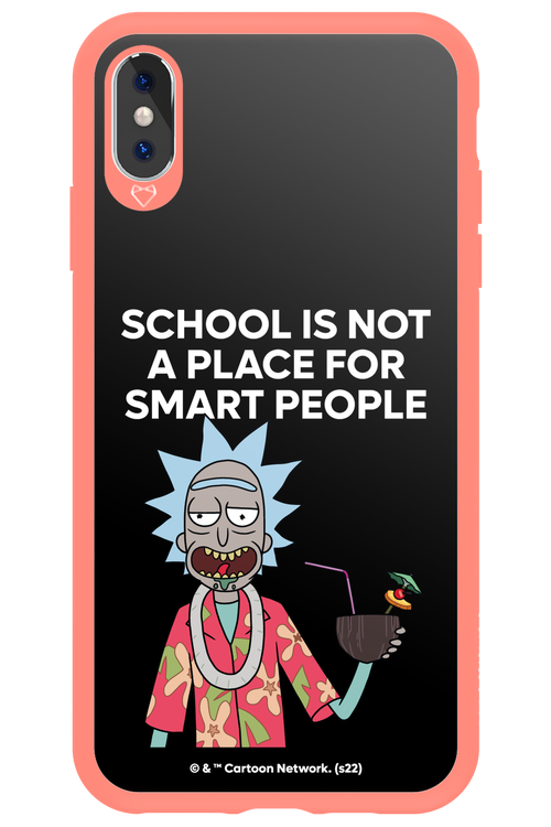 School is not for smart people - Apple iPhone XS Max