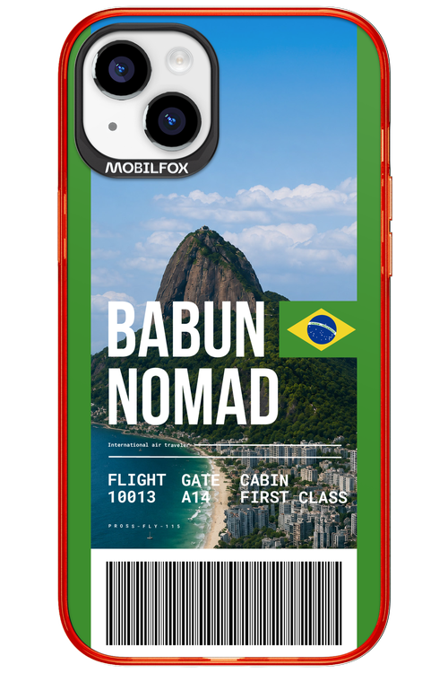 BABUN NOMAD (fly ticket) 2.0 - Apple iPhone 15 Plus