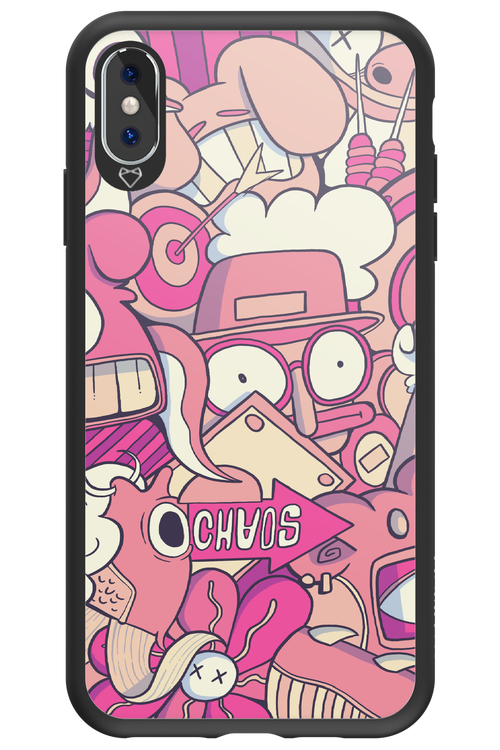 Coral Chaos - Apple iPhone XS Max