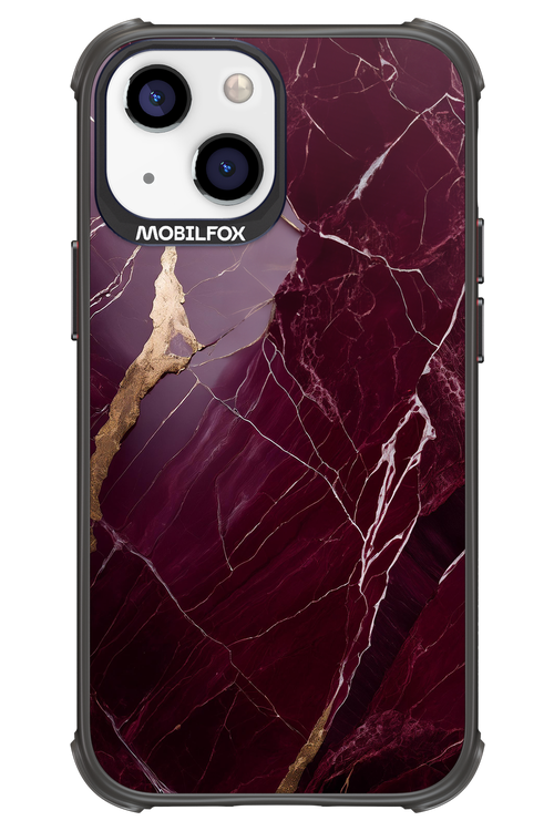 Burgundy Marble - Apple iPhone 13 Mini