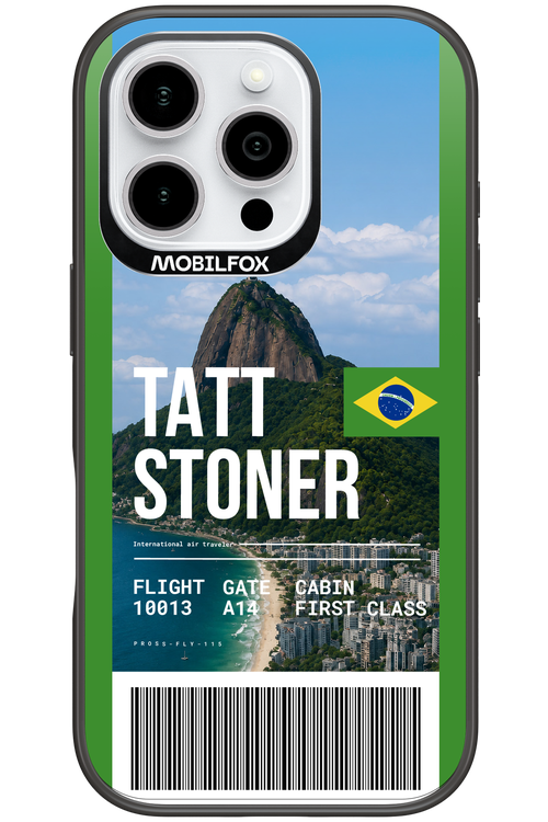 TATT STONER (fly ticket) 2.0 - Apple iPhone 16 Pro