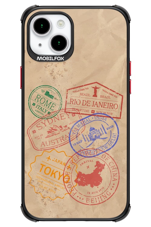 Travel Stamps 2.0 - Apple iPhone 15 Plus