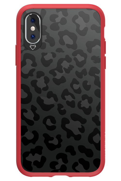BLACK LEOPARD - Apple iPhone X