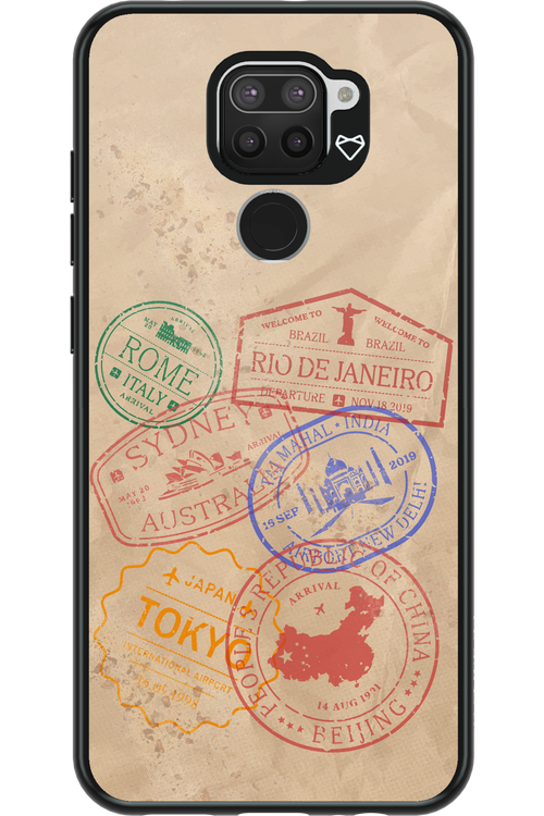 Travel Stamps 2.0 - Xiaomi Redmi Note 9