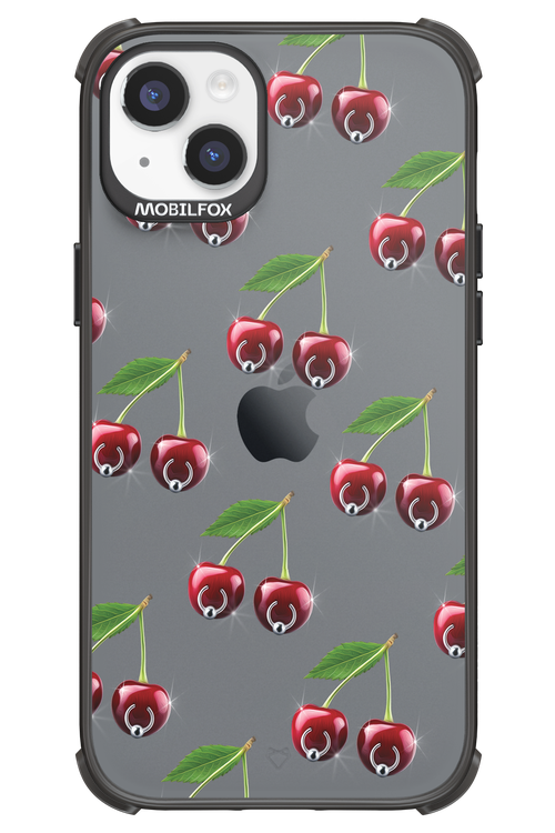 Spicy Cherries Transparent - Apple iPhone 14 Plus