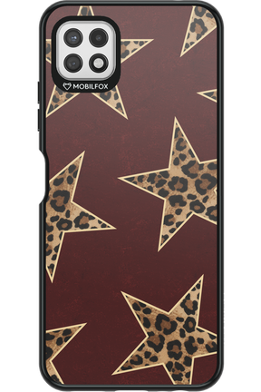 Wild Stars Burgundy - Samsung Galaxy A22 5G