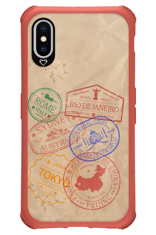 Travel Stamps 2.0 - Apple iPhone X