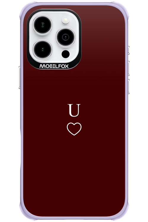 U Burgundia 2.0 - Apple iPhone 16 Pro Max