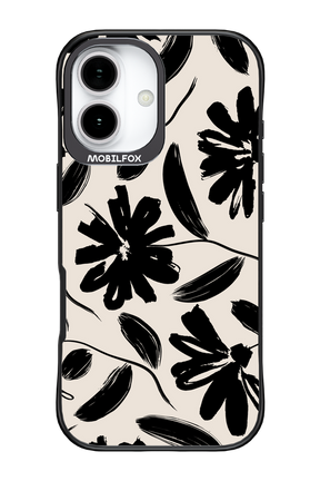 Monochrome Flowerss - Apple iPhone 17