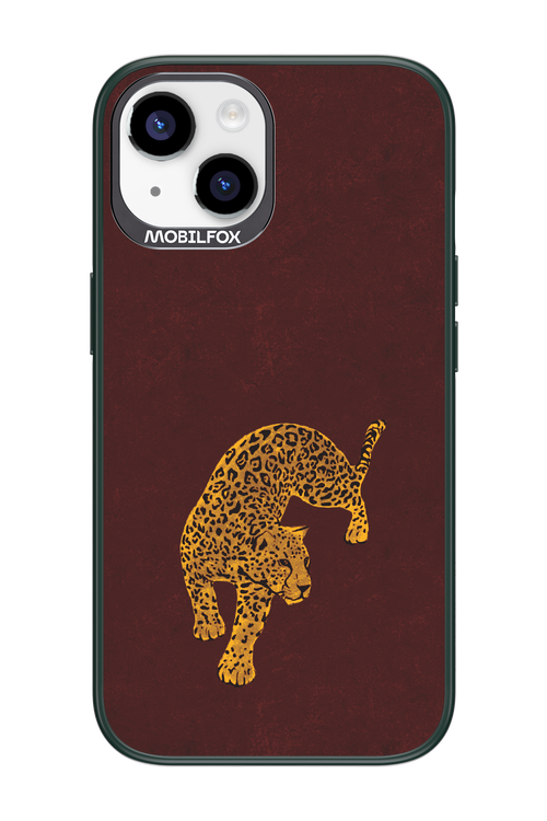 Burgundy Leopard - Apple iPhone 14