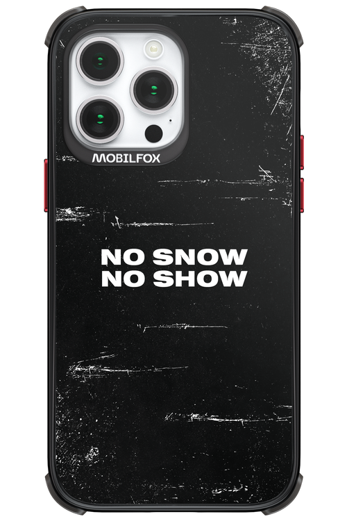 No snow, no show - Apple iPhone 14 Pro Max