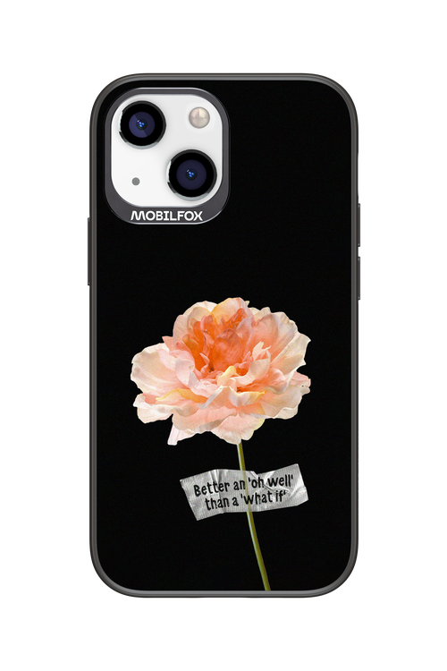 Flower Black - Apple iPhone 13 Mini