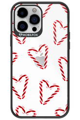 Candy Cane Hearts - Apple iPhone 13 Pro Max