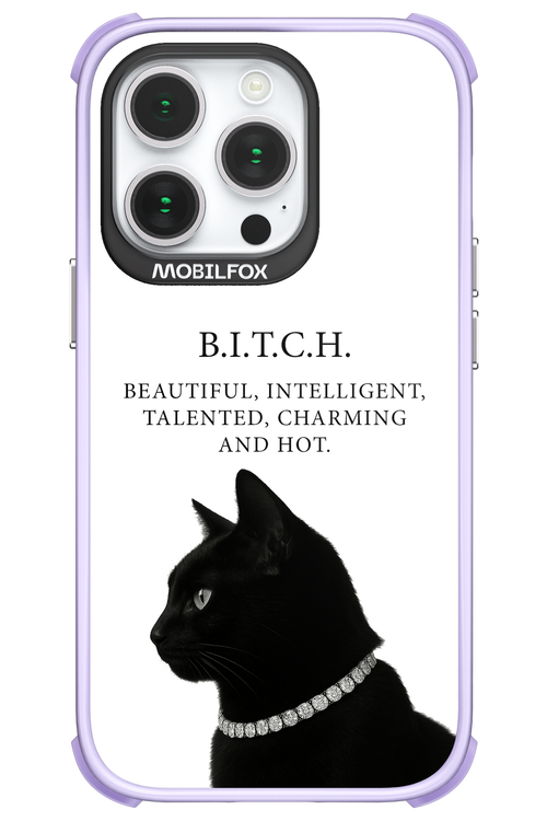 B. i. t. c. h. - Apple iPhone 14 Pro