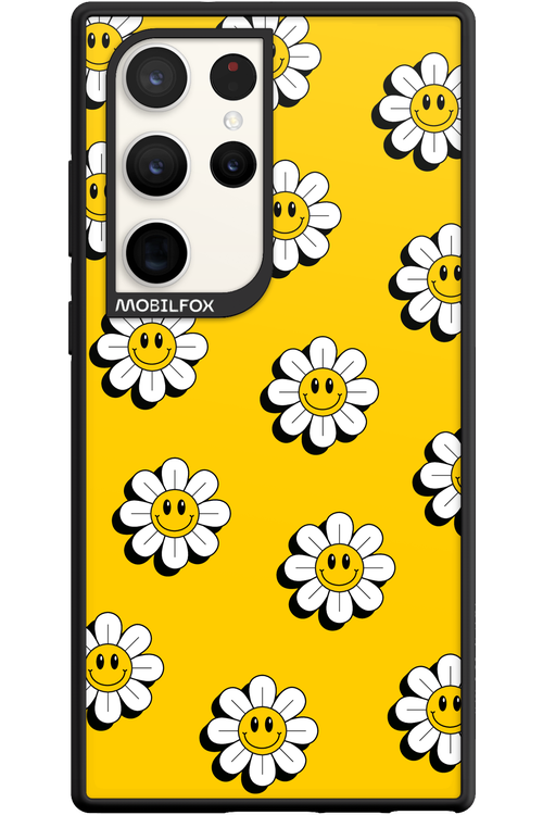 Smiley Flowers - Samsung Galaxy S23 Ultra