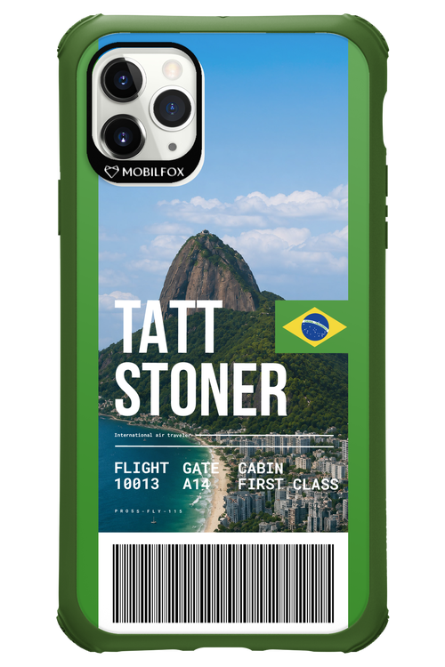 TATT STONER (fly ticket) 2.0 - Apple iPhone 11 Pro Max