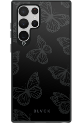 Black Butterflies - Samsung Galaxy S22 Ultra