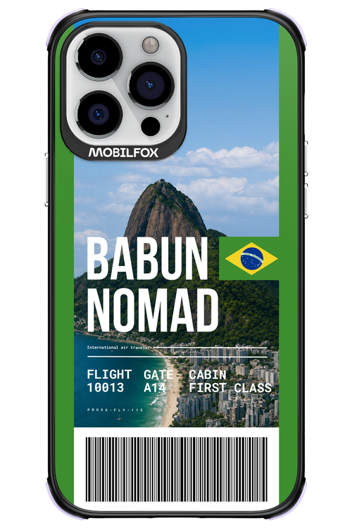 BABUN NOMAD (fly ticket) 2.0 - Apple iPhone 13 Pro Max