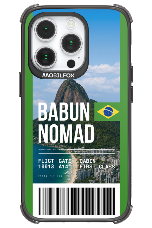 BABUN NOMAD (fly ticket) 2.0 - Apple iPhone 14 Pro