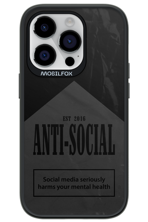 ANTI-SOCIAL (BLVCK) 2.0 - Apple iPhone 14 Pro