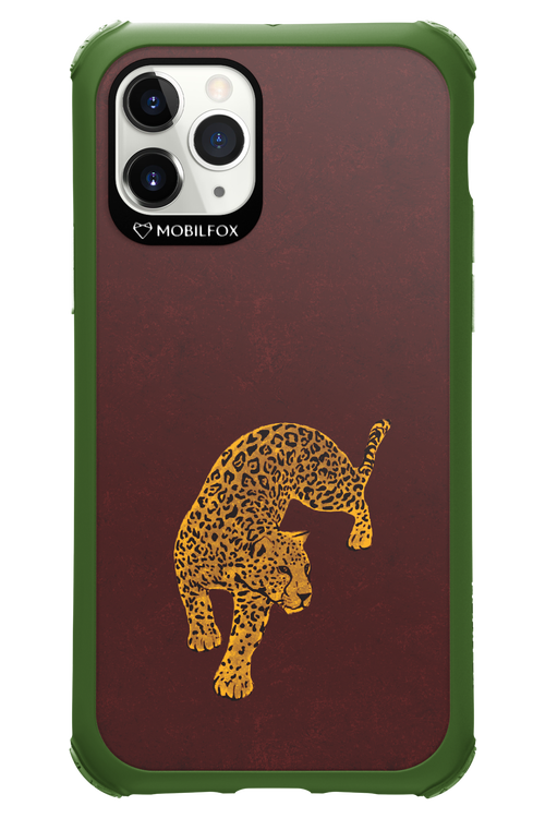 Burgundy Leopard - Apple iPhone 11 Pro