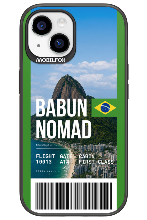 BABUN NOMAD (fly ticket) 2.0 - Apple iPhone 15