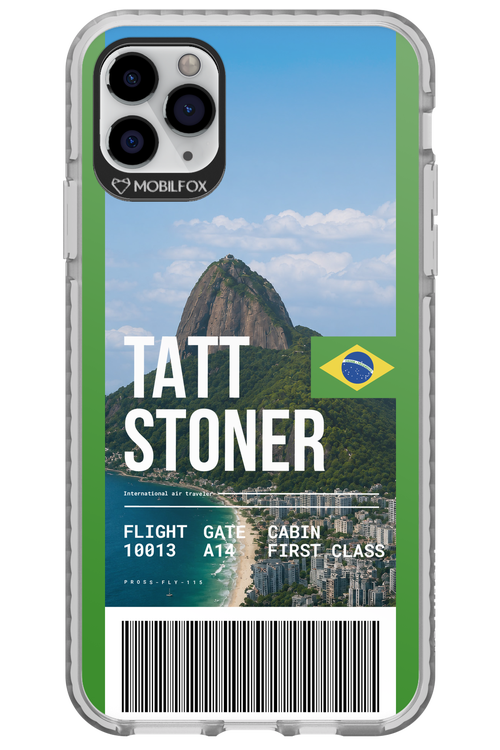 TATT STONER (fly ticket) 2.0 - Apple iPhone 11 Pro Max