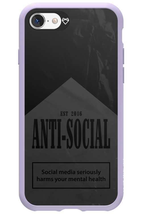 ANTI-SOCIAL (BLVCK) 2.0 - Apple iPhone SE 2020