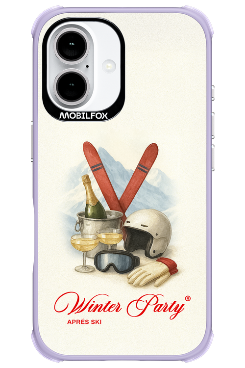 Winter Ski Party - Apple iPhone 16