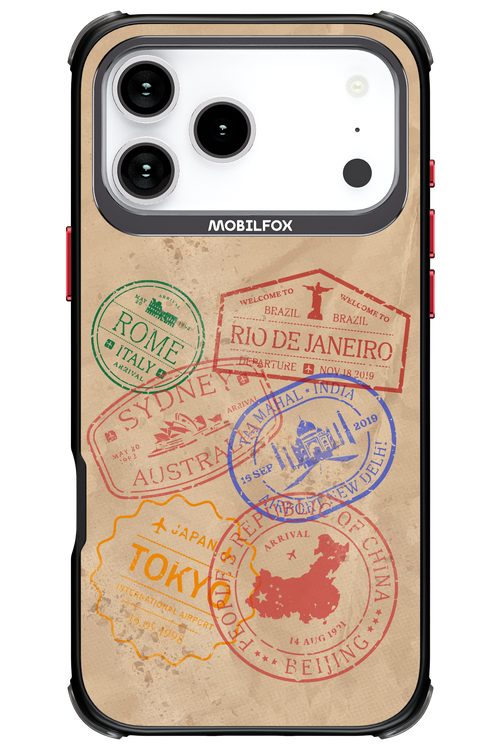 Travel Stamps 2.0 - Apple iPhone 17 Pro Max