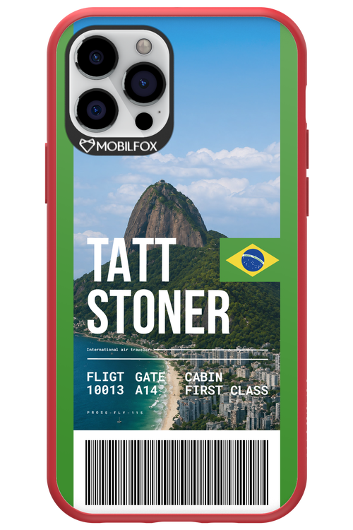 TATT STONER (fly ticket) 2.0 - Apple iPhone 12 Pro