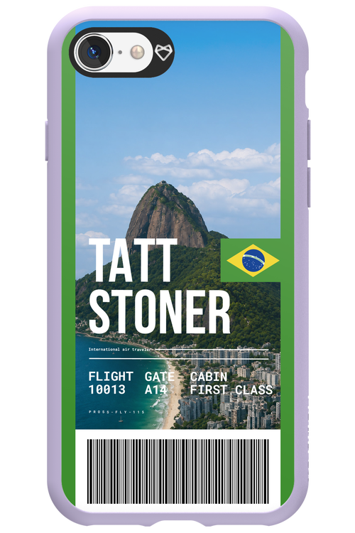 TATT STONER (fly ticket) 2.0 - Apple iPhone 8